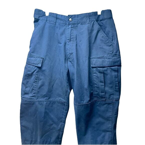 5.11 Tactical Series Active Pants Navy Cargo Multiple Pockets 31x31.5 - Picture 1 of 7
